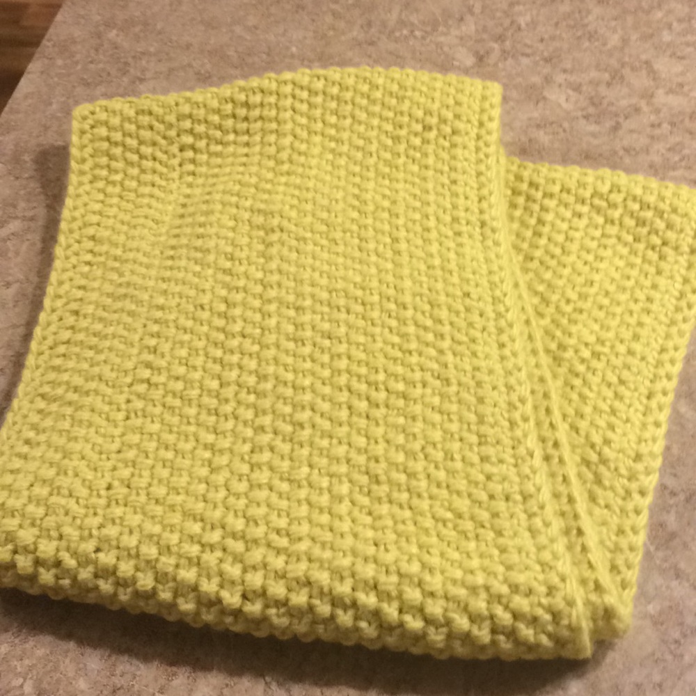 Yellow scarf